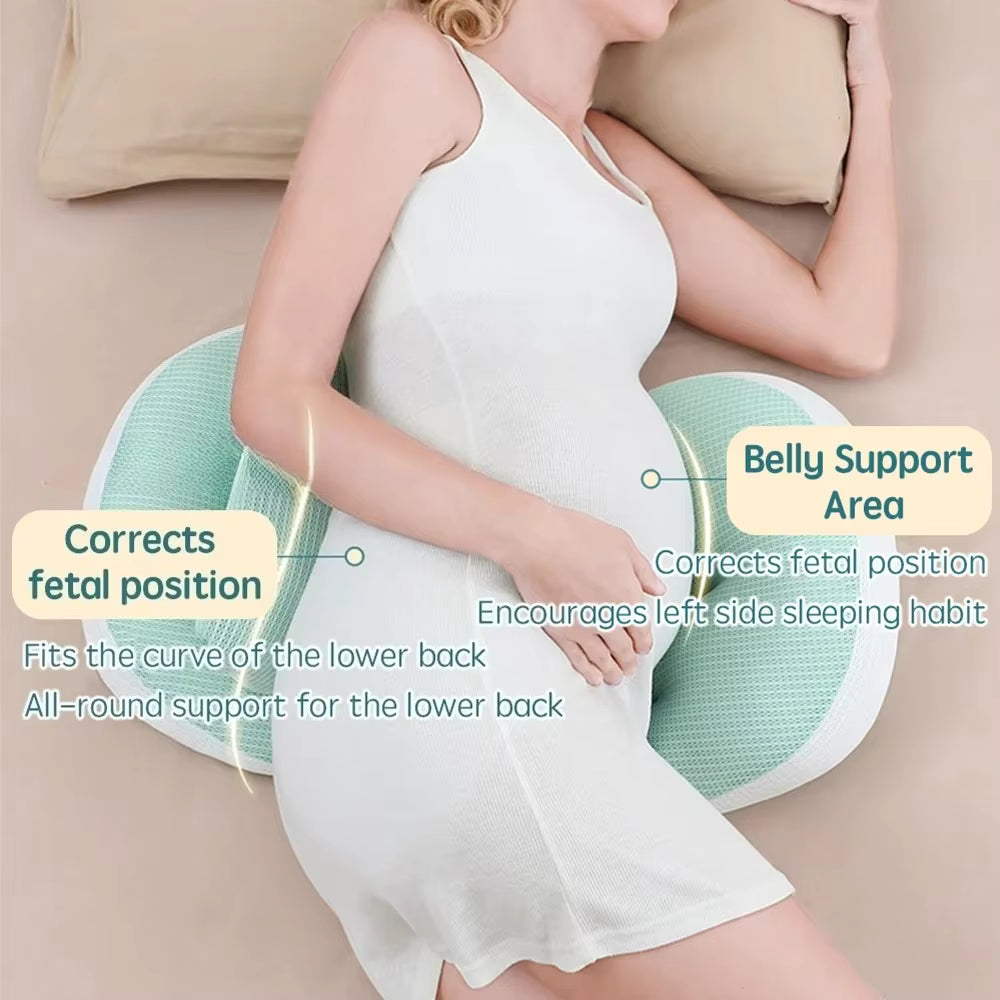 MOM CLOUDS Adjustable Maternity Wedge Pillow (UPGRADED Version)